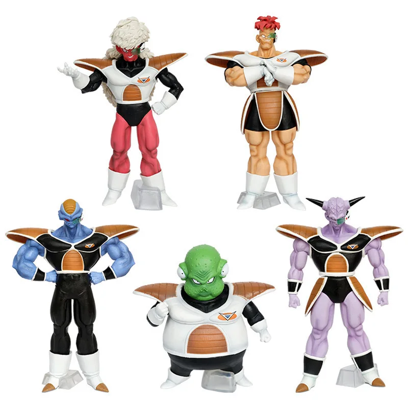 

Аниме Dragon Ball Z Ginyu Force Фигурка Jeice Ginyu Guldo Recoom Burter Фигурка ПВХ Фигурки Коллекция Модель Куклы Игрушки