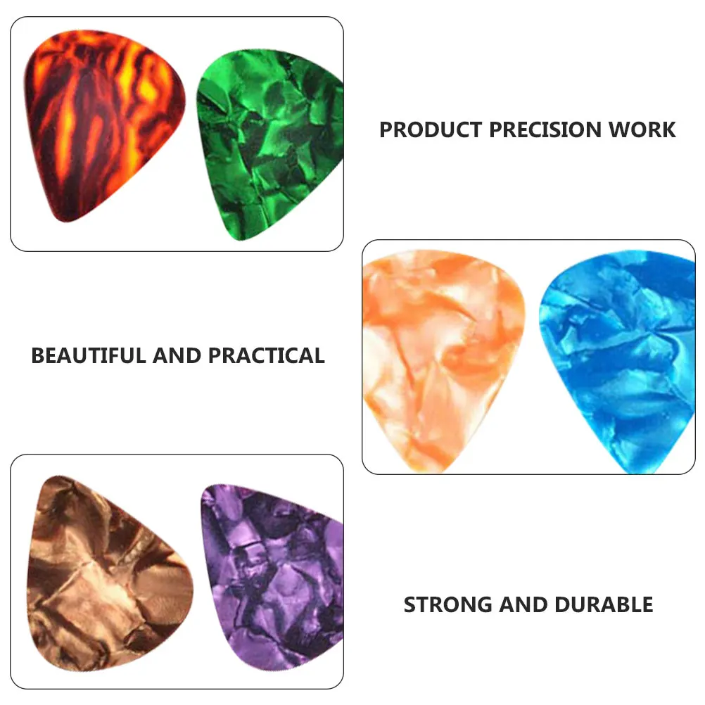 

1 set Professional Simple Guitar Picks Lightweight Practical Guitar Aid Picks for Musicians