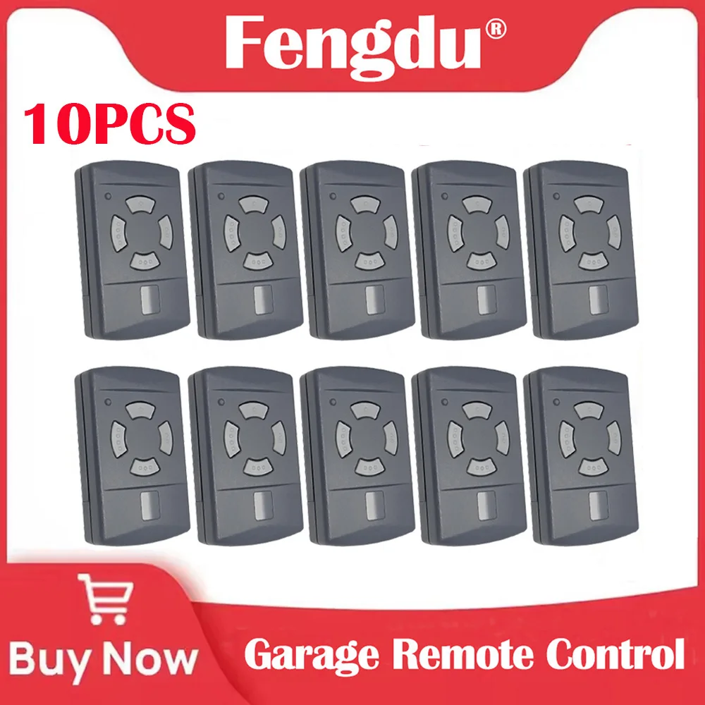 

40.685mhz HSM4 HSM2 HS2 HS4 10PCS 40MHz Remote Control Gray button Handheld Transmitter Garage Door Remote Replacement