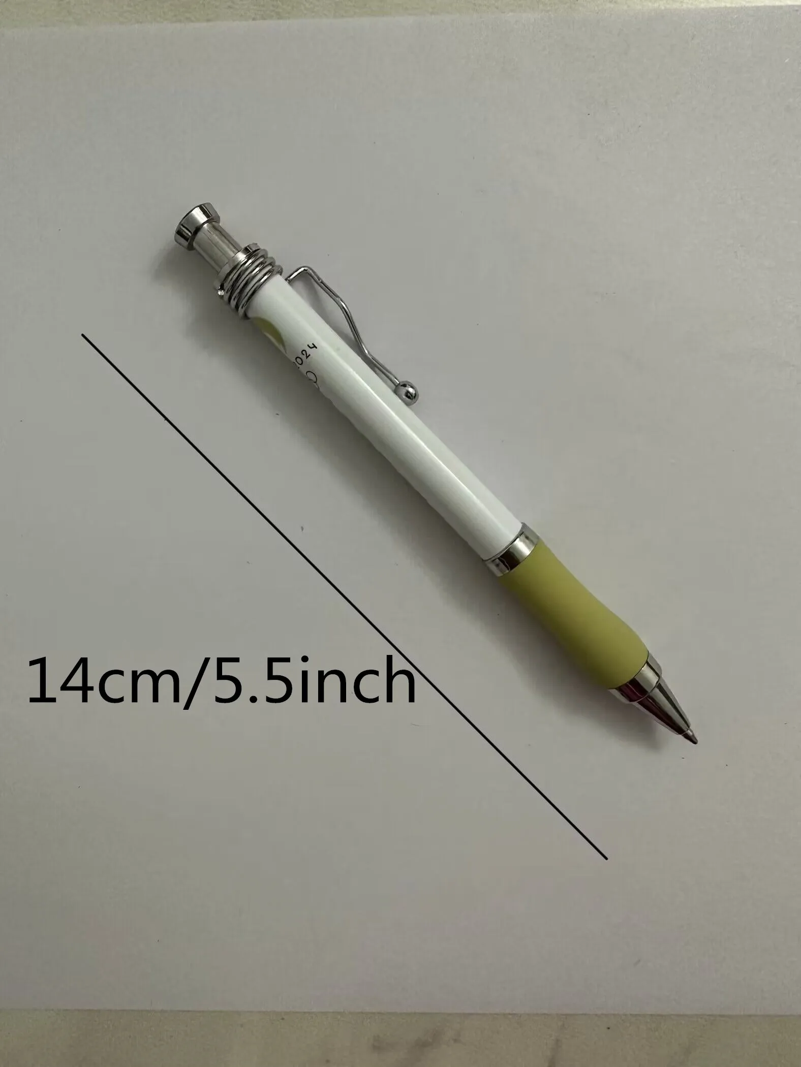 Coppie stampate 2024 penne Creative 0.5mm penna a sfera nera forniture per la scrittura dell'ufficio scolastico cancelleria