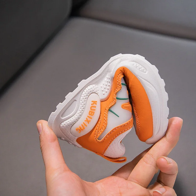 Kids Shoes Autumn Winter Boy Girls Sneakers Flat Children Comfortable Black White Casual Sport Shoes