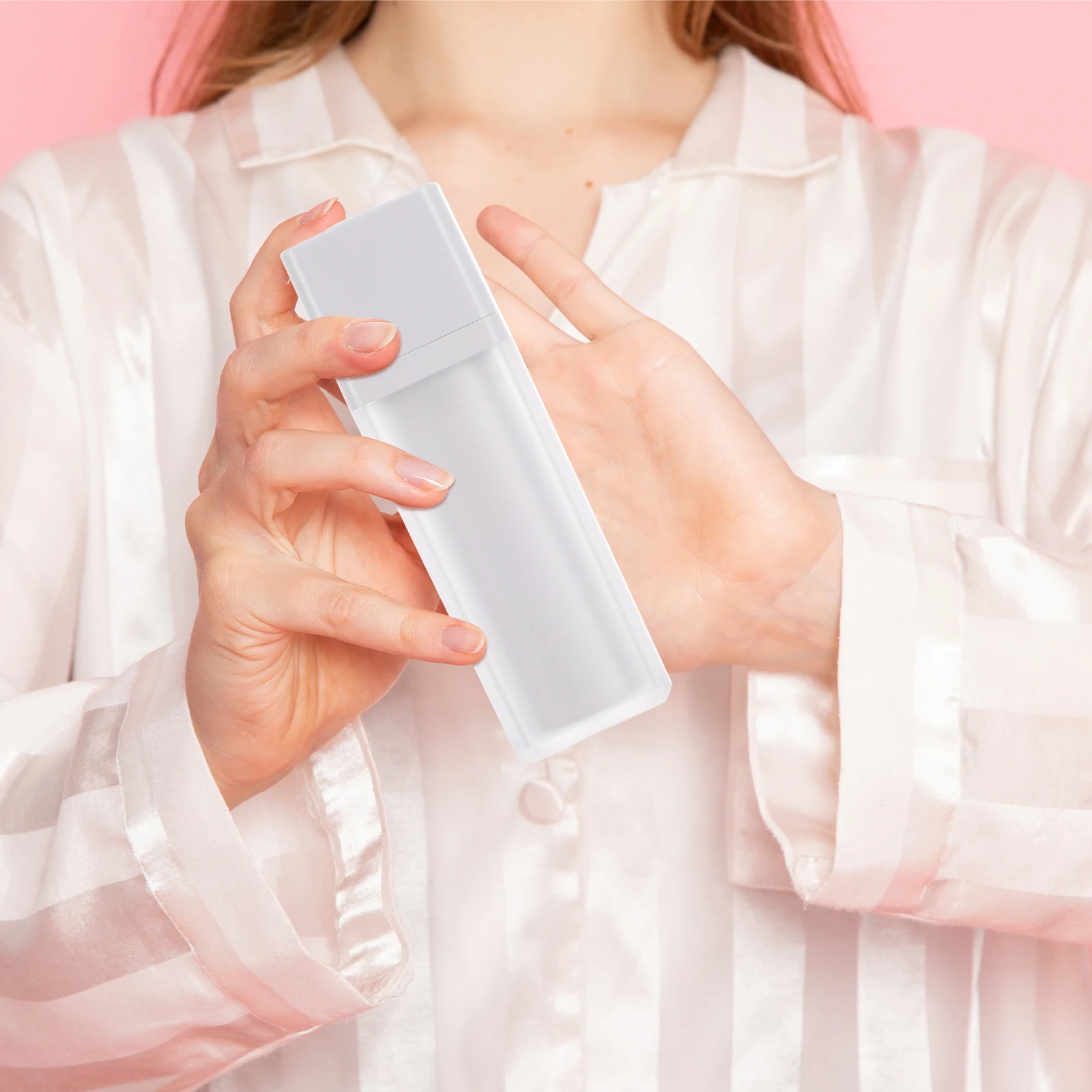 Bottiglie secondarie con finitura opaca da 3 pezzi Bottiglie da viaggio riutilizzabili per cosmetici per la cura della pelle Porta liquidi portatili per riporre articoli da toeletta