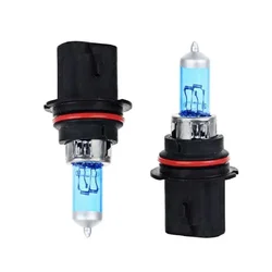 2Pcs HB1 9004 100W/80W DC 12V Fog Lights High Power Car Headlights Lamp Super White Halogen Bulbs Car Lamp