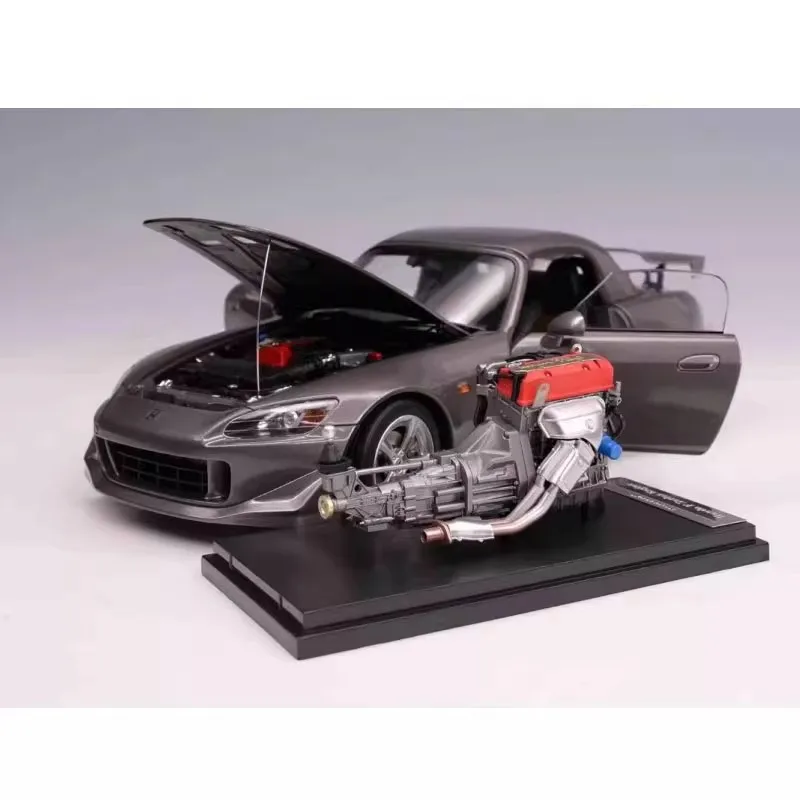 MOTORHELIX 1/18 Honda S2000 TYPE S 2007 con motor DieCast modelo de coche habitación Ornation modelo simulación colección coches niño regalo