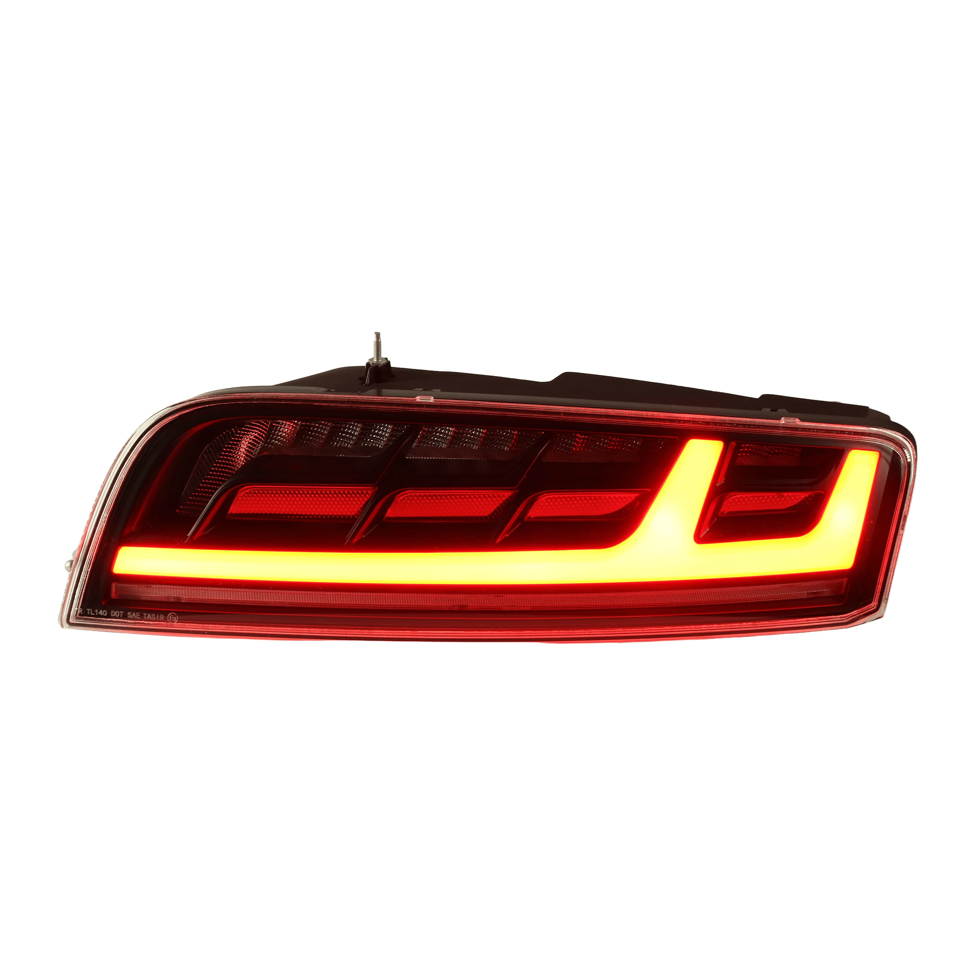

Новые прозрачные дымчатые светодиодные задние фонари DK Motion для Audi R8 5.2t 2008-2016, водонепроницаемые, из ABS-пластика