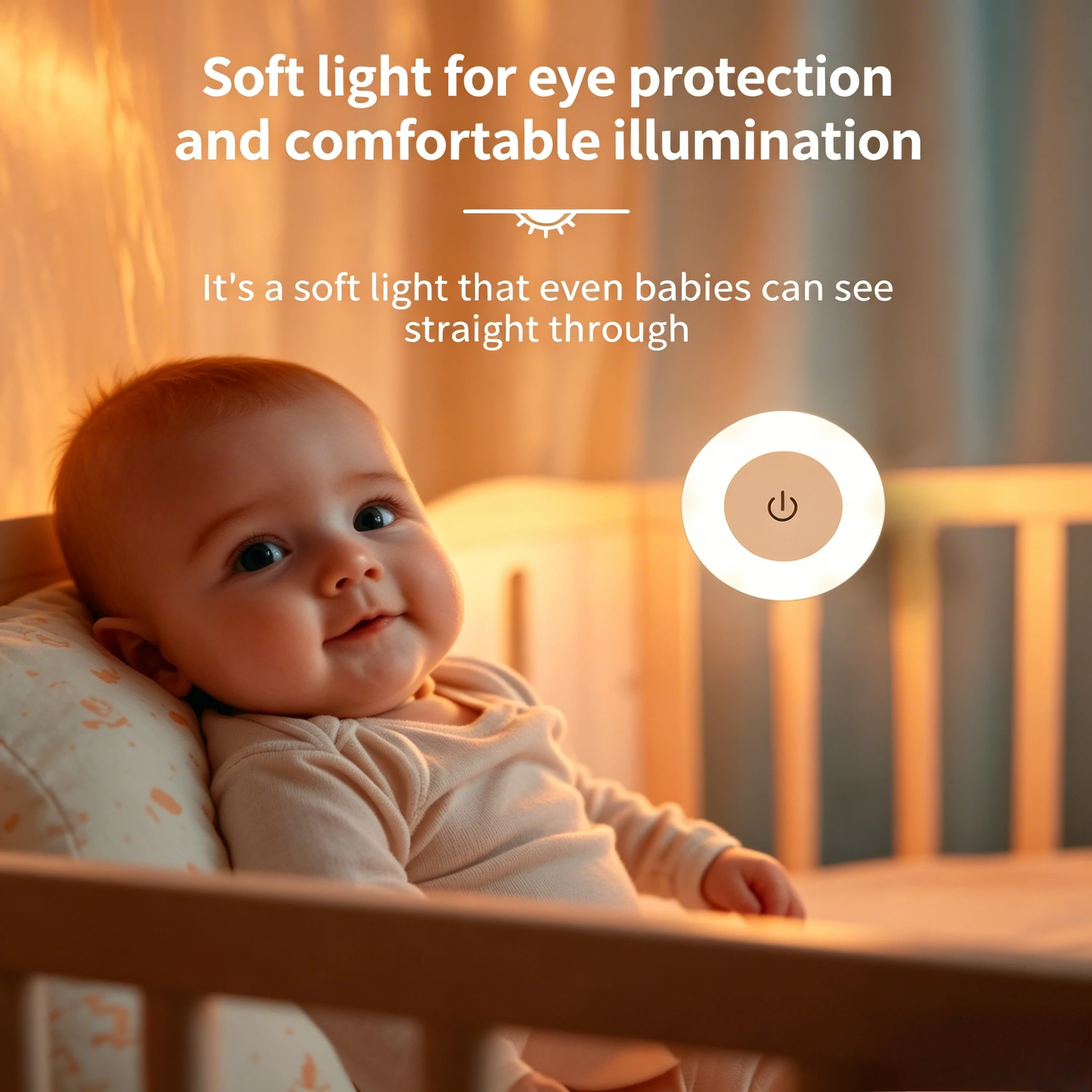 Lampu LED Sensor Sentuh Bulat  - Baby Nursery Egg Light ulasan dan harga