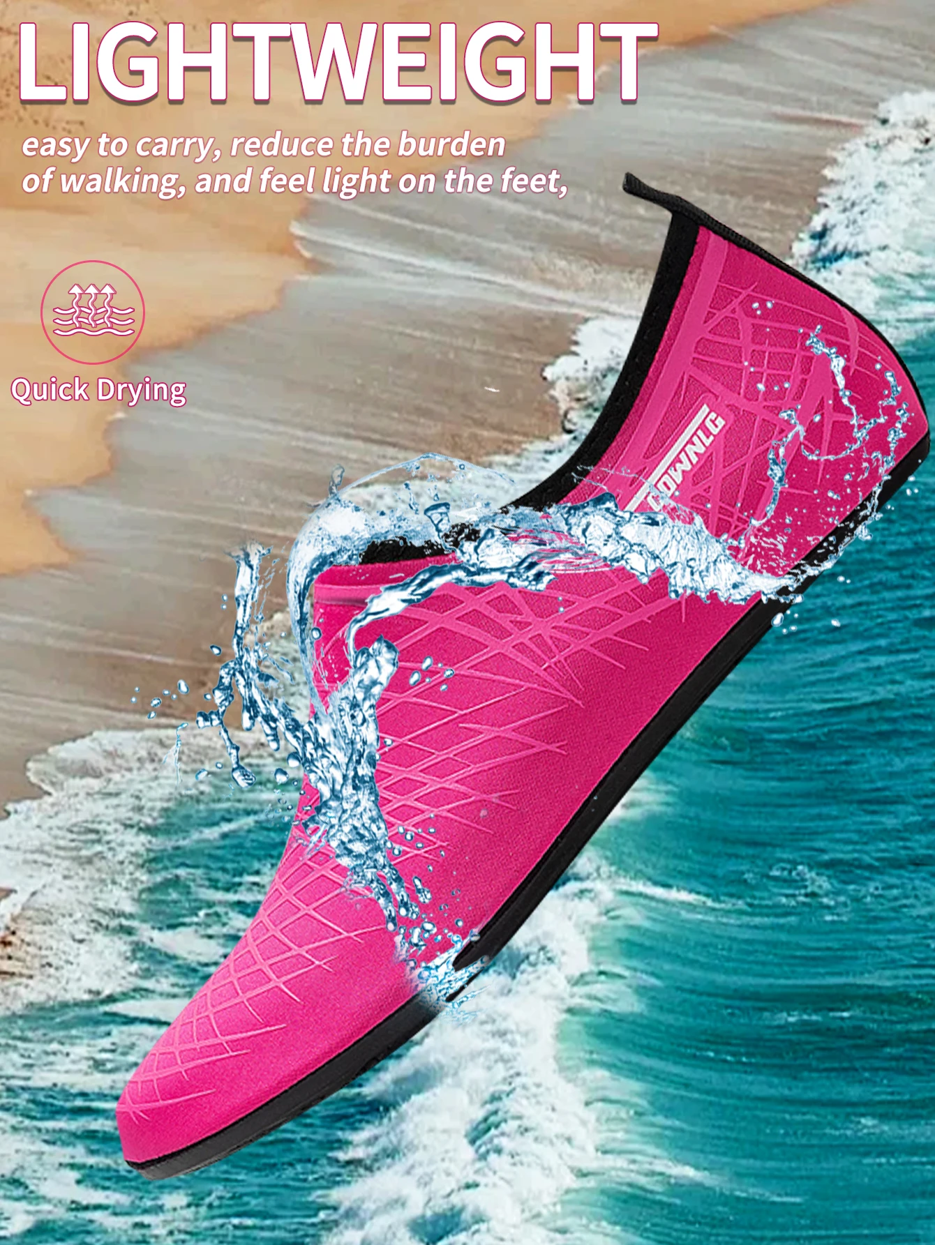 Männer Frauen Tauchen Schuhe Strand Schwimmen Wasser Sport Sneaker Fitness Tanz Schwimmen Surfen Schnorcheln Schuh – Detail 6