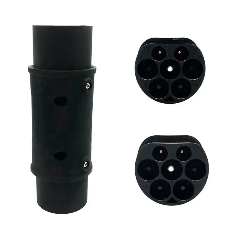 Exclusive 3X Type 2 To GBT EV Adaptor IEC 62196 To GB China Standard EV Converter Adapter 16A 32A