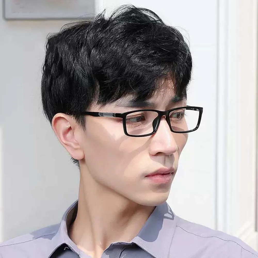 3 قطعة مكتب سبيكة المسنين نظارات القراءة PC TR للجنسين طويل النظر نظارات الزخرفية زي ملحق مكافحة بلو راي نظارات الرجال #3