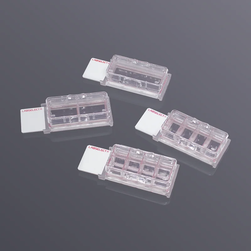 

LABSELECT Cell culture chamber slide, Tissue Culture Treated, Mixed packaging, 6 pieces/bag, CS-CM-TC