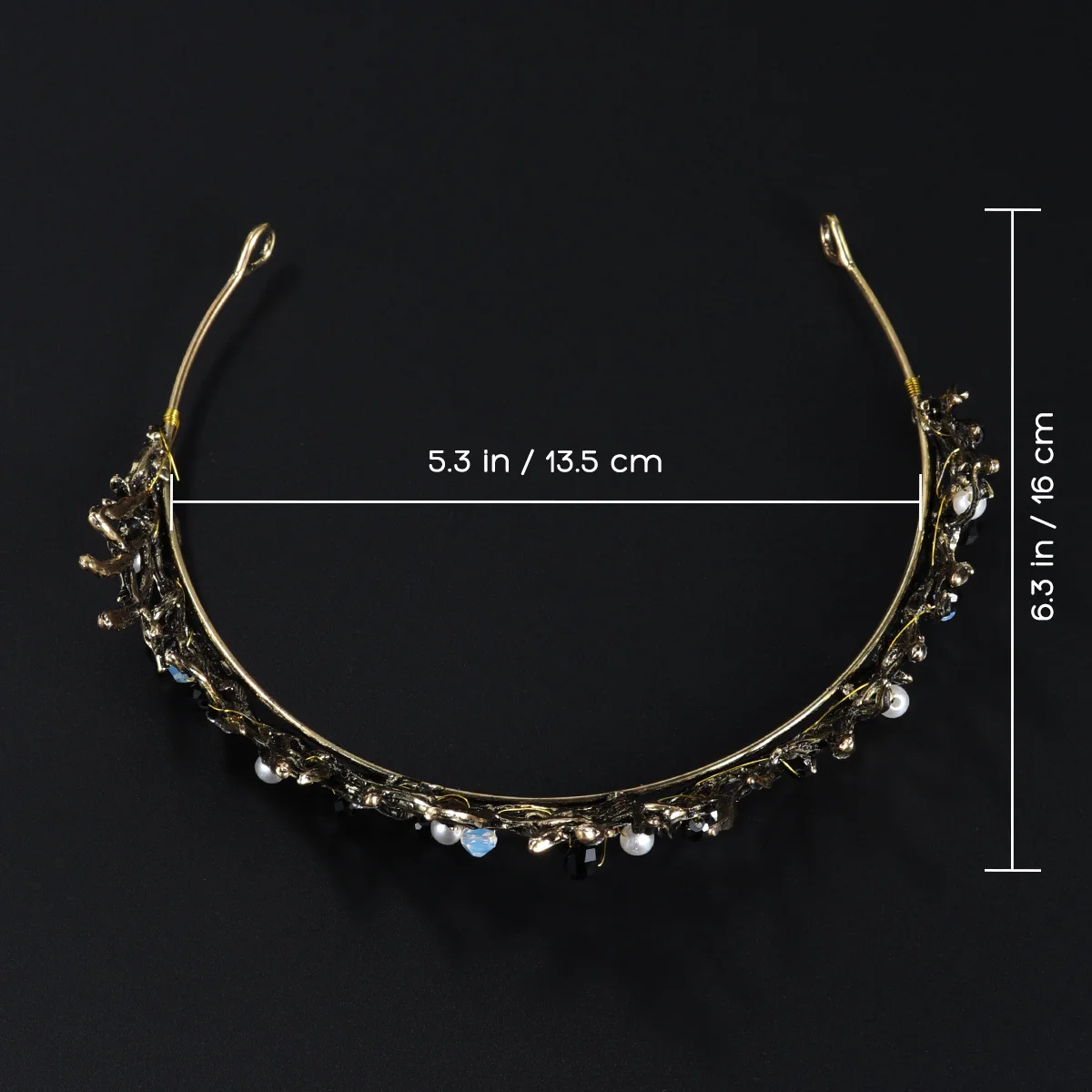 

Повязка для волос с жемчужной короной, классический свадебный головной убор, свадебная повязка для волос для женщин, аксессуары для волос невесты, повязка для волос на свадьбу