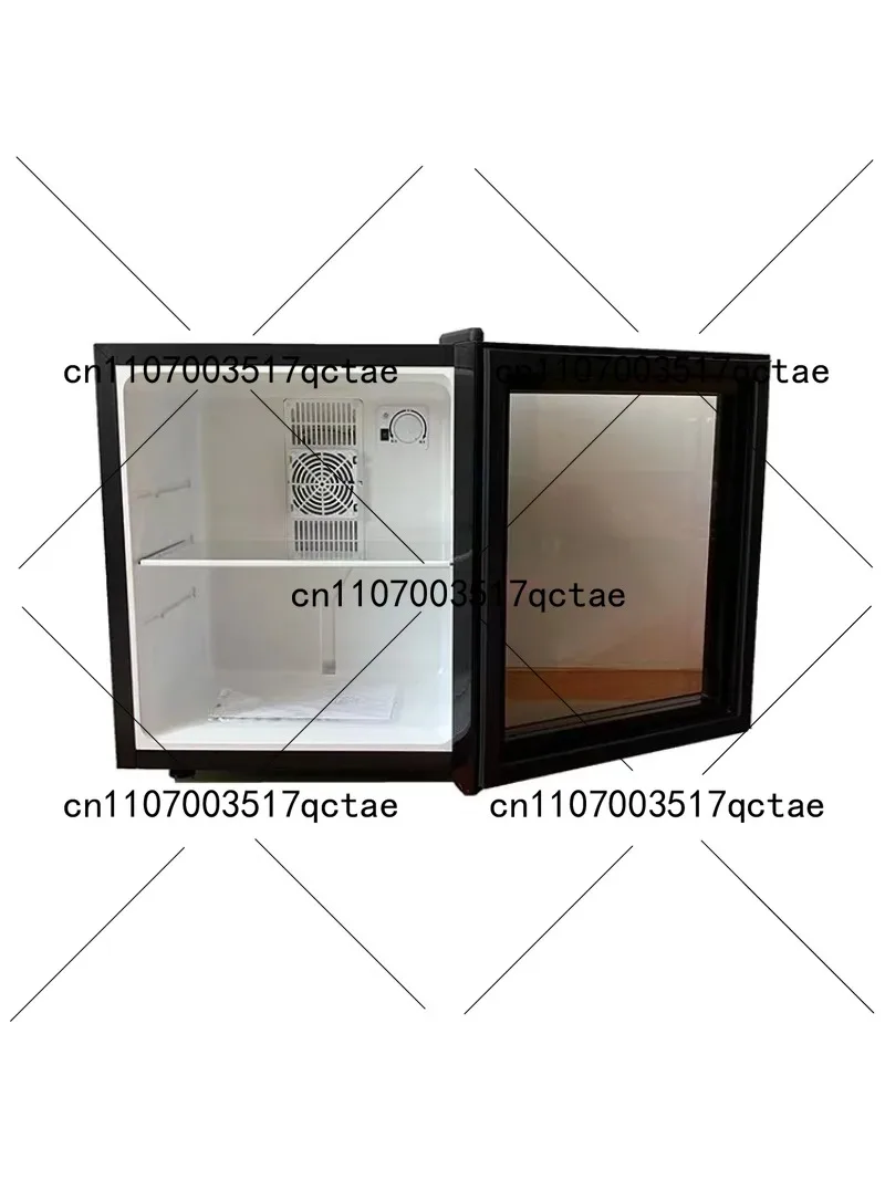 30L Mini Bar Fridge with Glass Door, Portable Cooler for Home, Office, or Dorm