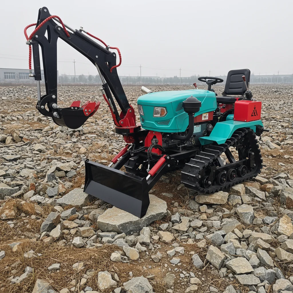 

Customize Multifunctional Farm Diesel Tractor With Attachments For Agriculture