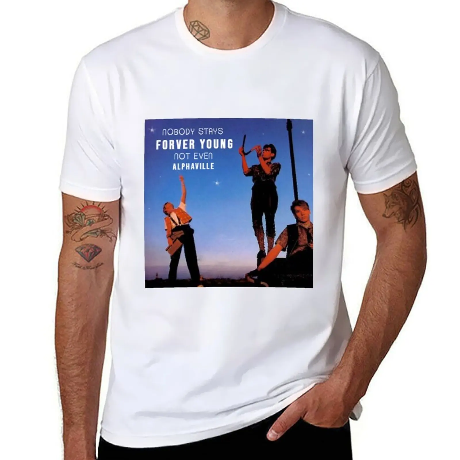 

Alphaville-forever young T-Shirt cotton t shirt pack man t shirt heavy cotton T-Shirt
