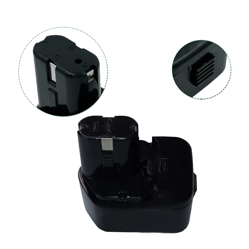 Сменный Ni-MH аккумулятор 12 В 4,8/6,8/9,8 Ач для Hitachi EB1214S EB1212S EB1214L EB1220BL EB1220HS EB1222HL EB1226HL EB1230HL
