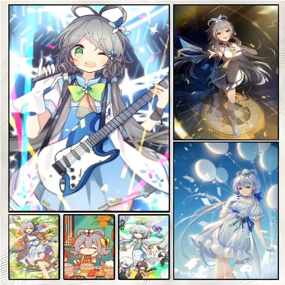 Vocaloid Virtual Luo Tianyi Poster Superior Home Space  Indoor Decorative Art & Home Decor