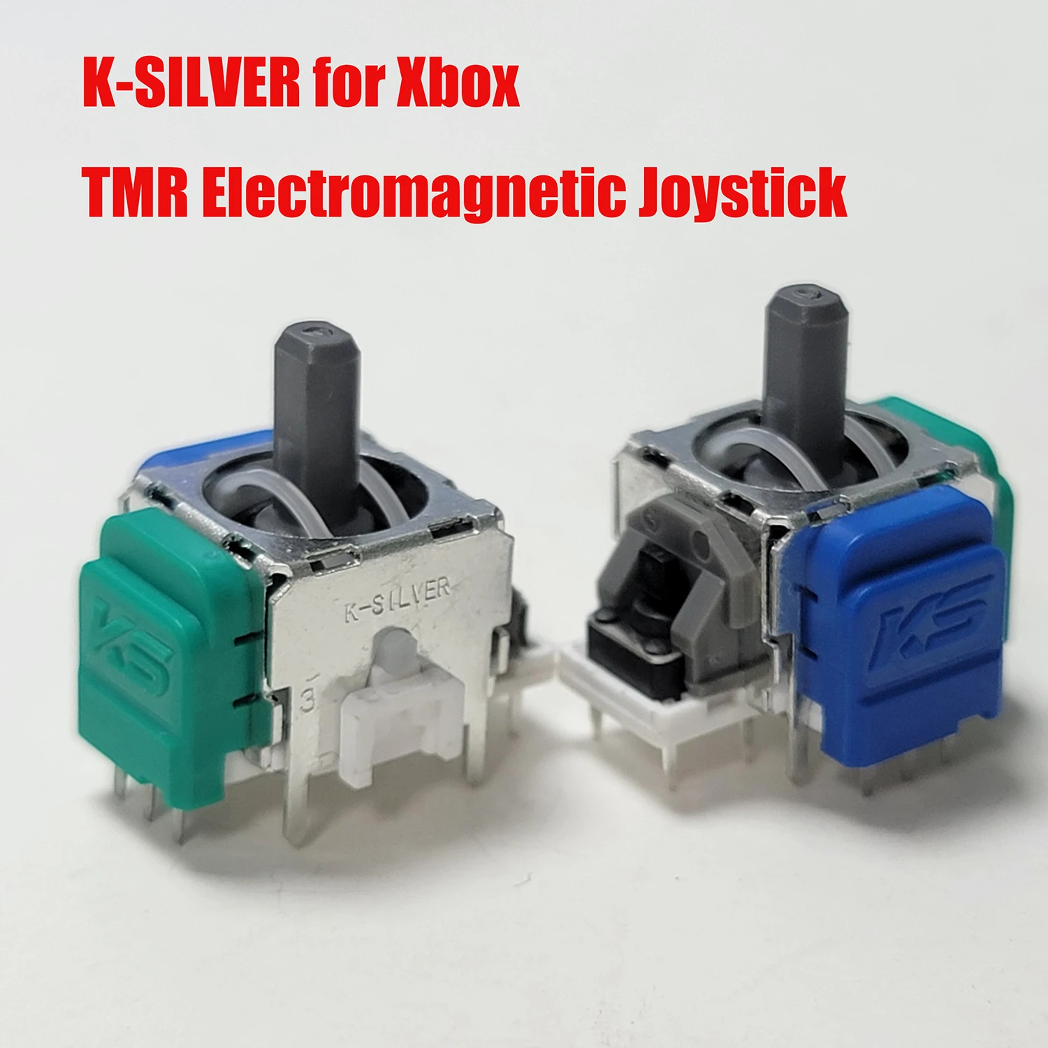 

10pcs K-Silver TMR Electromagnetic Joystick for XBOX Controller Replacement TMR Joystick Tunnel Magnetic Resistance Joysticks