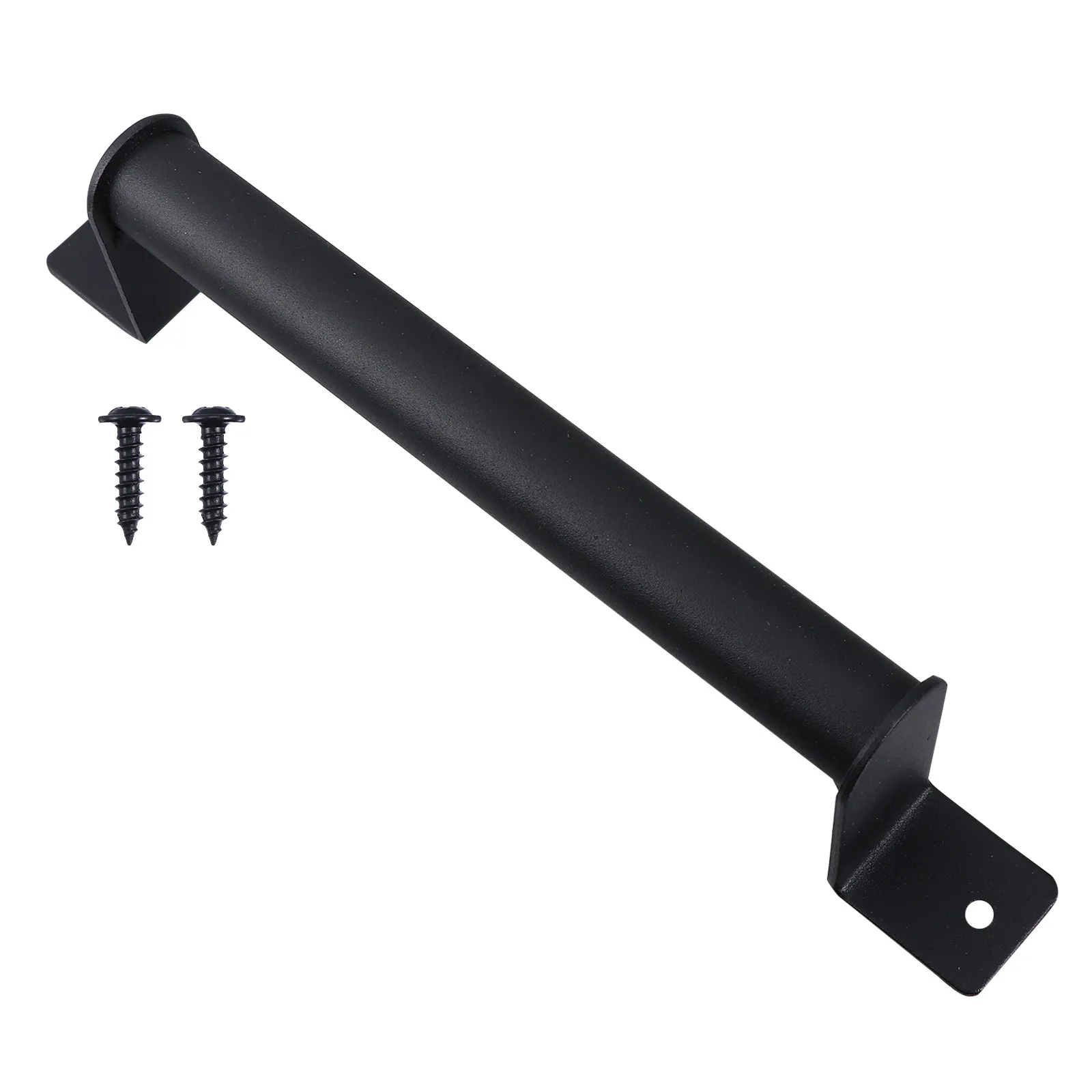 

1pcs Barn Door Pull Handle Frosted Black Iron Hot Bed Sliding Gate Shed Garage Warehouse Door Pull Handle Furniture Hardware