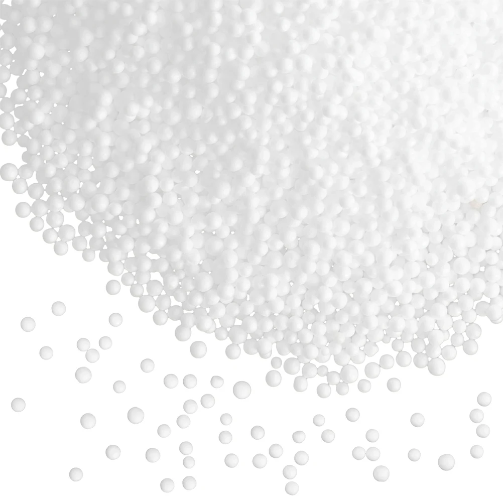 

Foam Beads Filler for Bean Bag Chairs U-shaped Pillow stuffing 0.5-1mm Particles Sofa Filling Christmas Decor Craft
