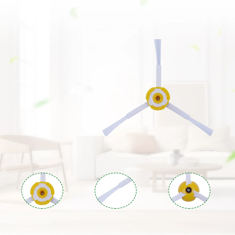 Cepillo lateral Compatible con iRobot Roomba Serie 500, 600, 700, 800, 900, 528, 560, 595, 614, 615, 690, 760, 770, 780, 860, 890