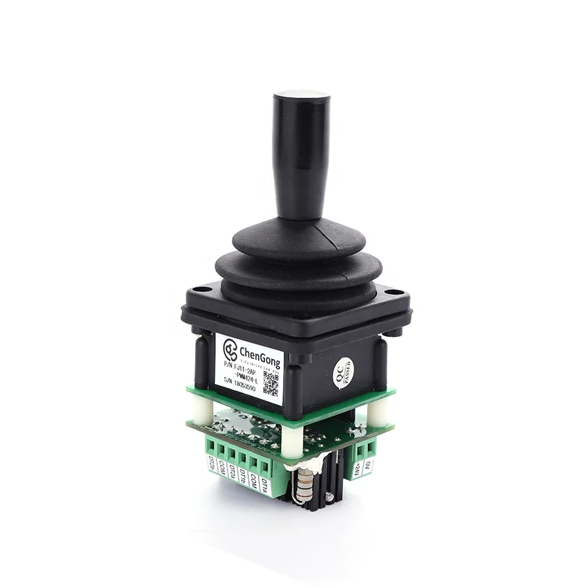 Fingertip Multiaxis Industrial Joystick Fj11 PWM Output Operating Lever Joystick