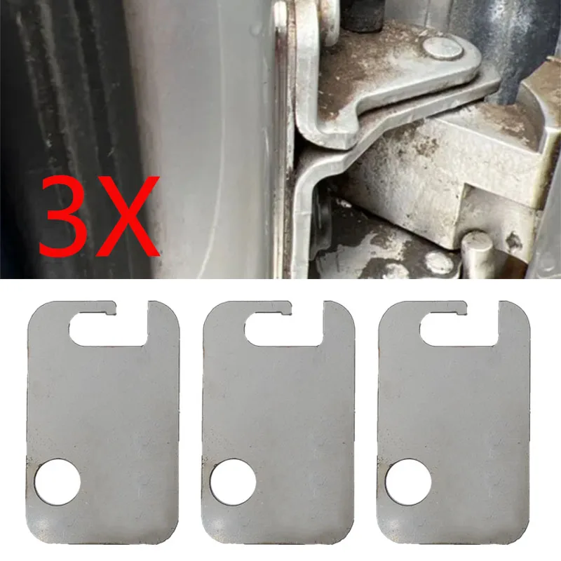 

3X Автомобильная передняя нижняя дверная петля, шайба, накладка для Vw Glof Passat для Audi A3 A4 A6 для Skoda Octavia для Seat Ibiza для Porsche