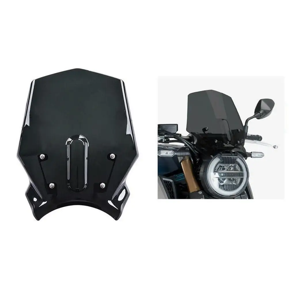 

Motorcycle Windshield Fly Screen Wind Deflector Visor for HONDA CB650R