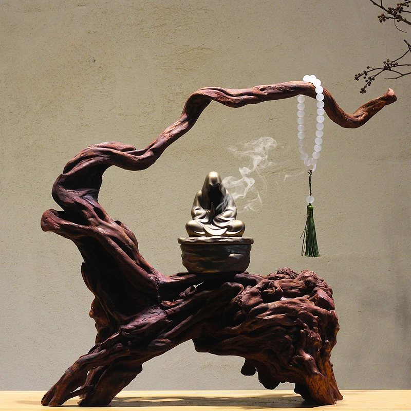 Zen Incense Burner Retro Props Indoor Perfumes Fragrance For Home Incense Stand Living Room Soporte Para Incienso Home Decor