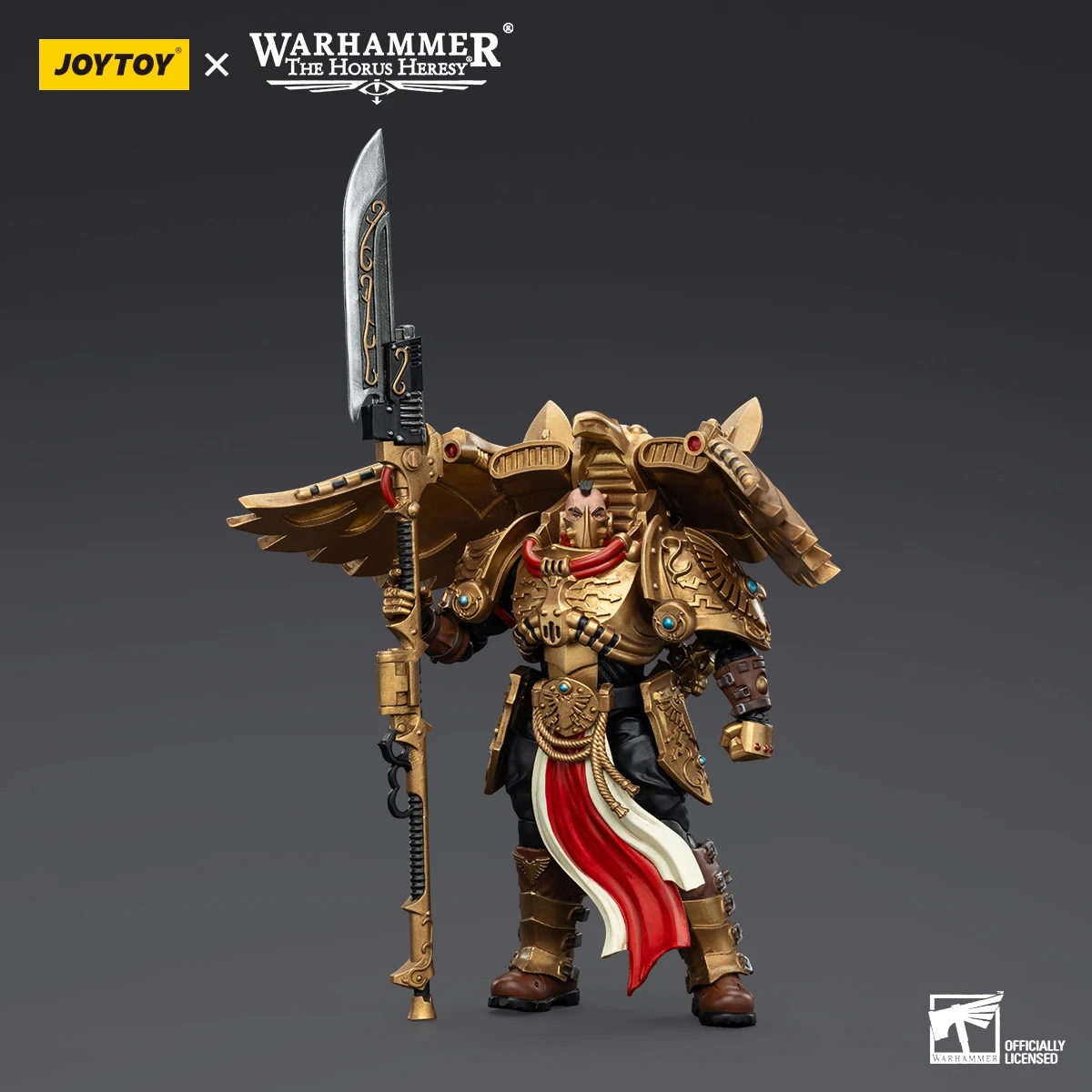

JOYTOY Warhammer "The Horus Heresy" Legio Custodes Custodian Venatari Squad Venatari With Venatari Lance Action Figures Original