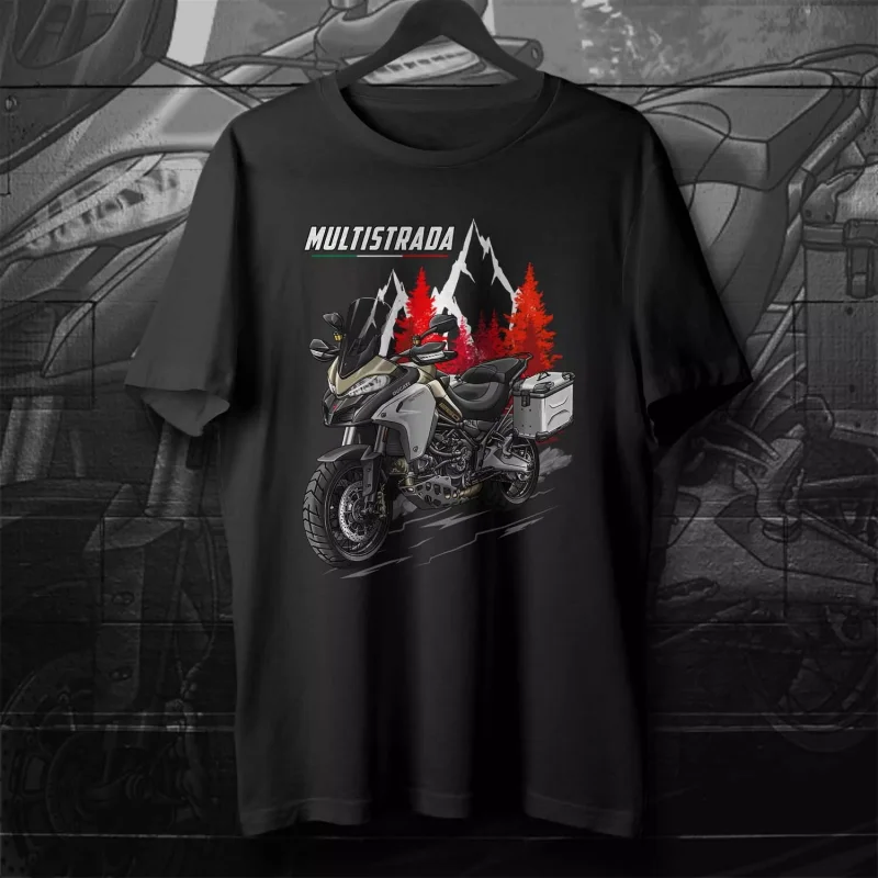 

Ducat| Multistrada 950 T-Shirt for Motorcycle Riders 00000389#A1 men women summer tee cotton tshirts