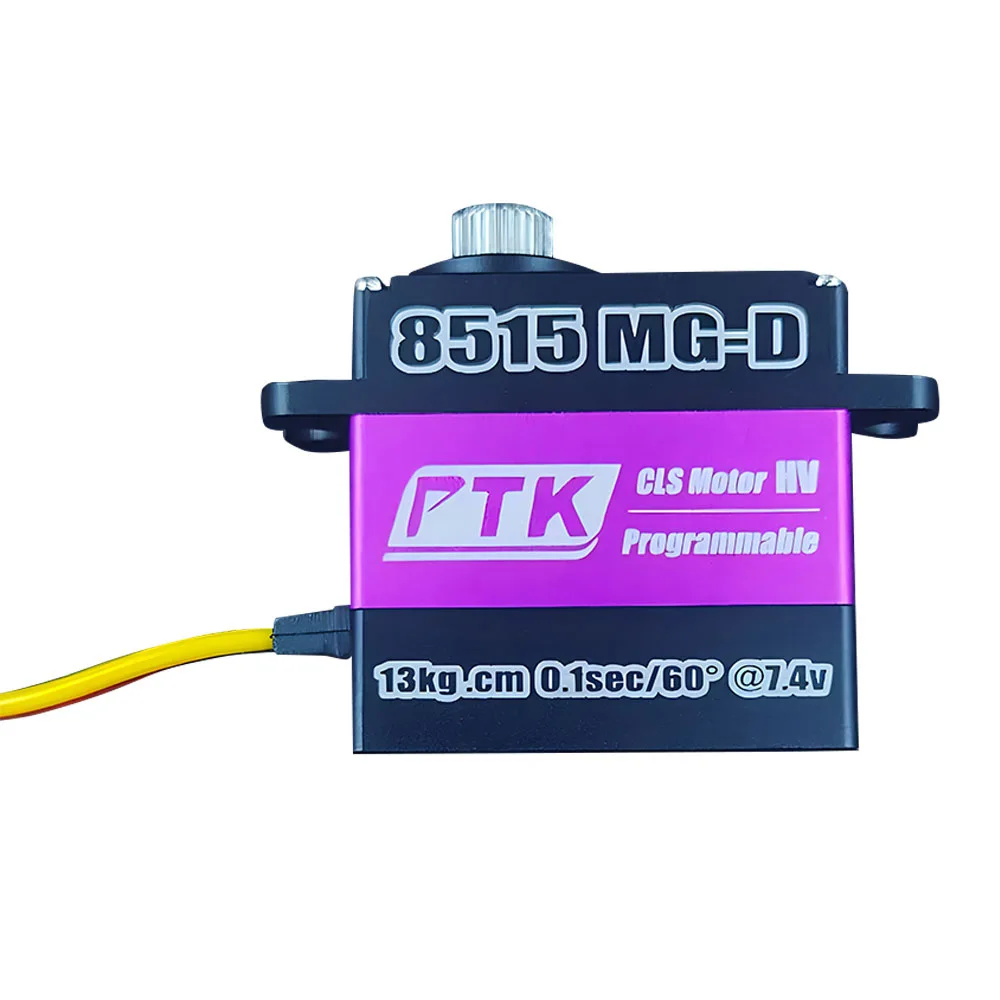 PTK 8515 MG-D 17g Mini Full Metal Digital Servo High Voltage 15KG Fixed Wing RC Car Servo