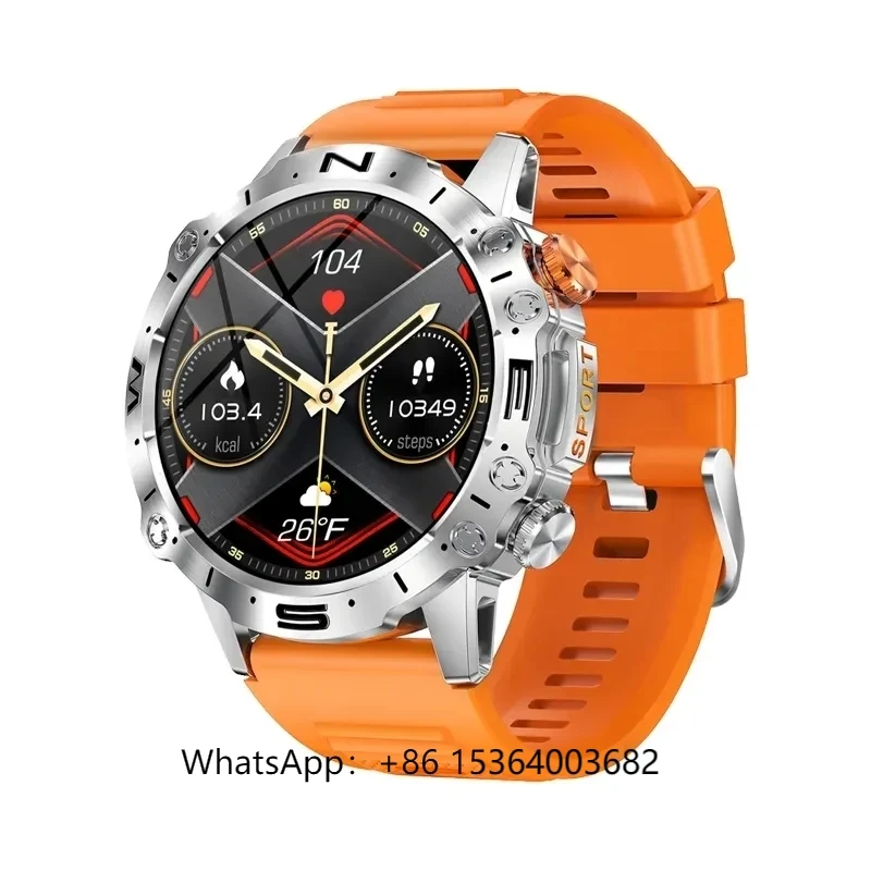 

Fashion Smart Watches 1.43inch Touch Screen Relojes Inteligentes Sport Smart Watch 2023 Outdoor 350mAh