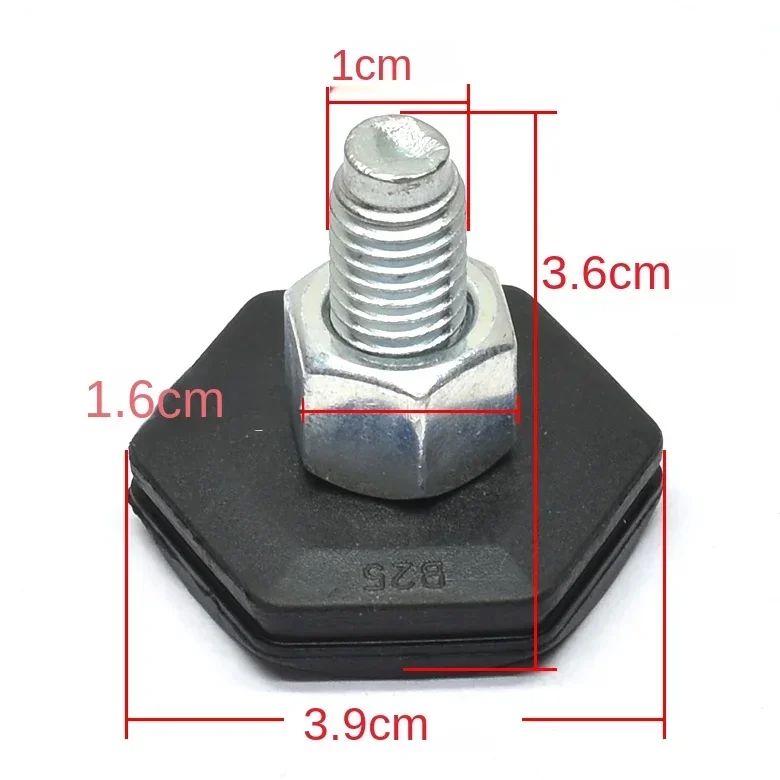 For Haier LG drum washing machine fixed feet base screw / rubber balance shock absorption non-slip pad feet