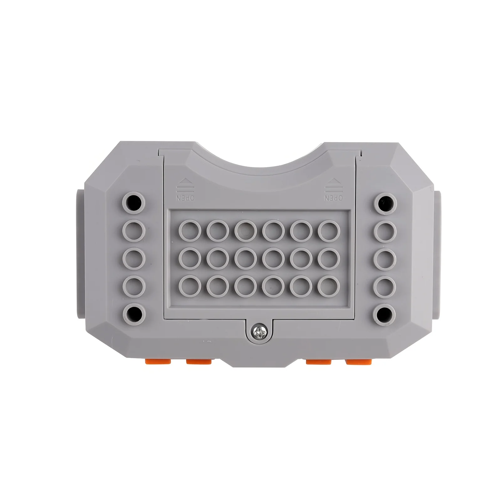 1 Juego de nuevos ladrillos receptores y salida de potencia 6.0 de 8 vías con velocidad ajustable, compatibles con bloques de construcción de grandes marcas