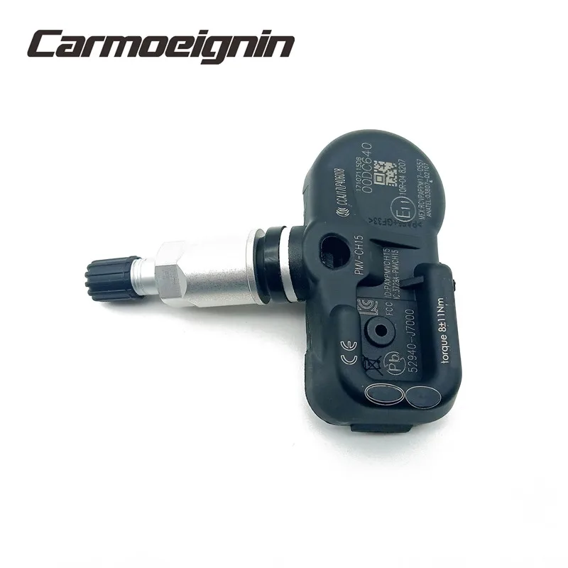 Sensor de presión de neumáticos, reemplazo de 52940J7000 PMV-CH15 TPMS 52940-J7000, apto para Kia K3 Forte Ceed 2019 2020 Tpms sensor CH15, 4