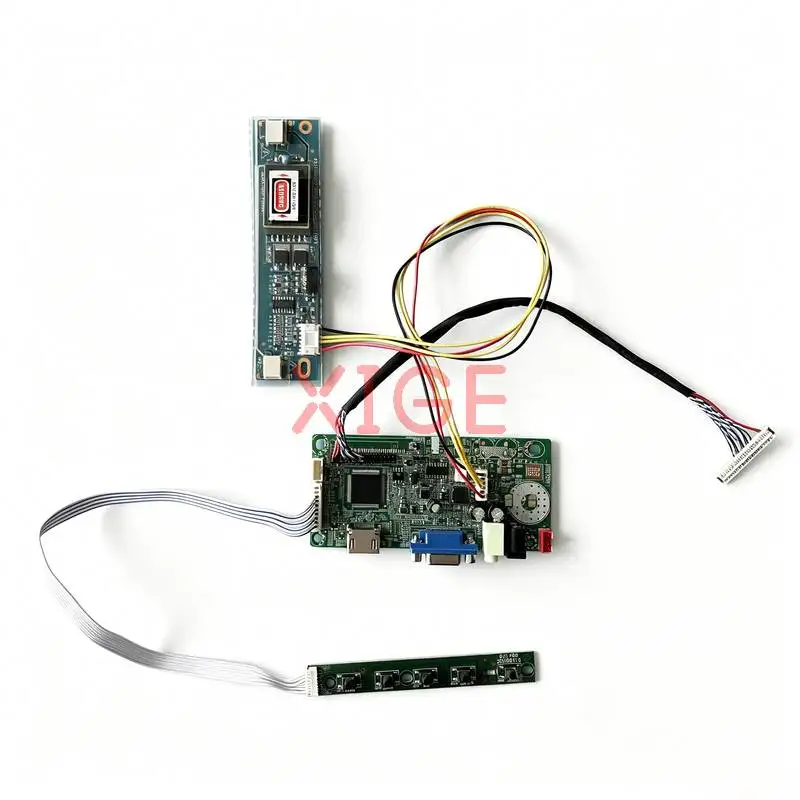 

For M190EG02 HSD190MEN4 LTM190ET01 LM190E08 Monitor Controller Drive Board DIY Kit 1280*1024 HDMI+VGA 2CCFL 1280x1024 LVDS-30Pin
