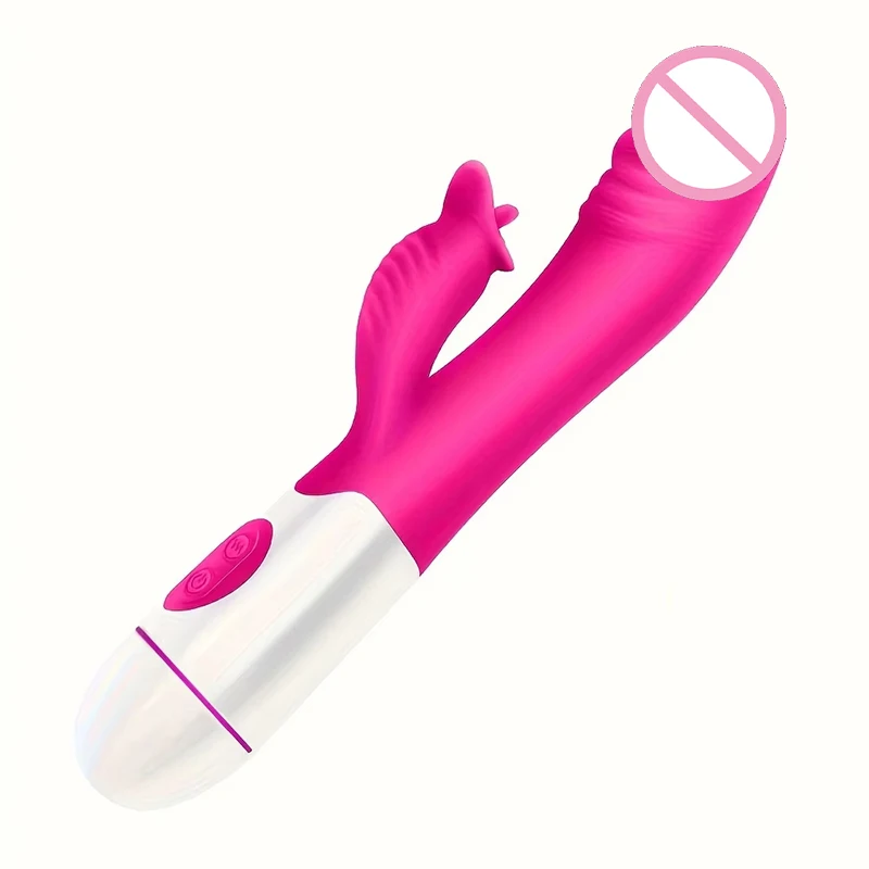 Rabbit Vibrator With 30 Frequencies For G-spot Stimulation_voghion.com