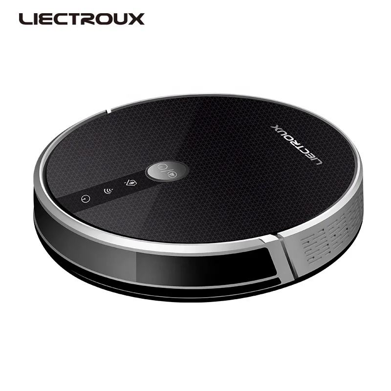 LIECTROUX C30B Aspirador Robot with Map Navigation Strong Suction Electric Water Tank 7.4cm 4KPA