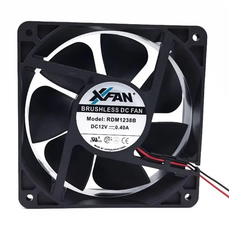 

Новый вентилятор-кулер для XFAN RDM1238B DC12V 0,40A 12 см 12038 инверторный охлаждающий вентилятор 120*120*38 мм