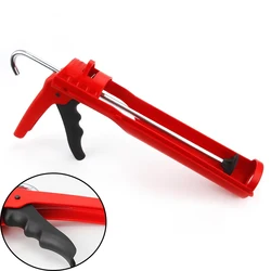 DURATEC-pistola de pegamento de vidrio sellada, aplicador de silicona, estructura Universal, pistola de pegamento de prensado cilíndrico, 1 piezas