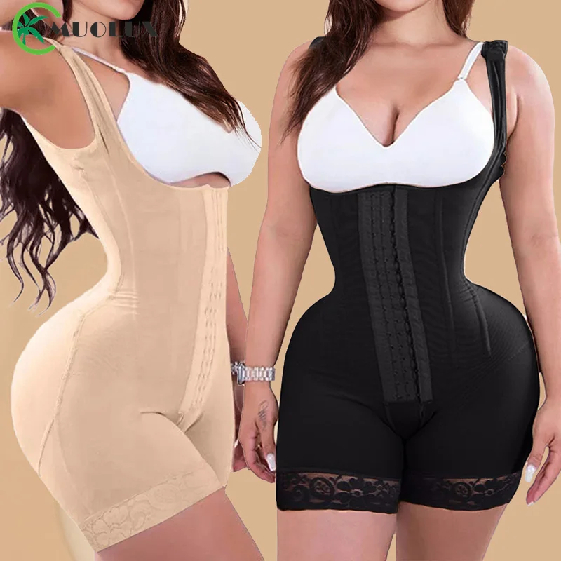 

High Compression Body Shapewear Women Fajas Colombianas Corrective Girdle Tummy Control Post Liposuction BBL Slimming Waist Belt