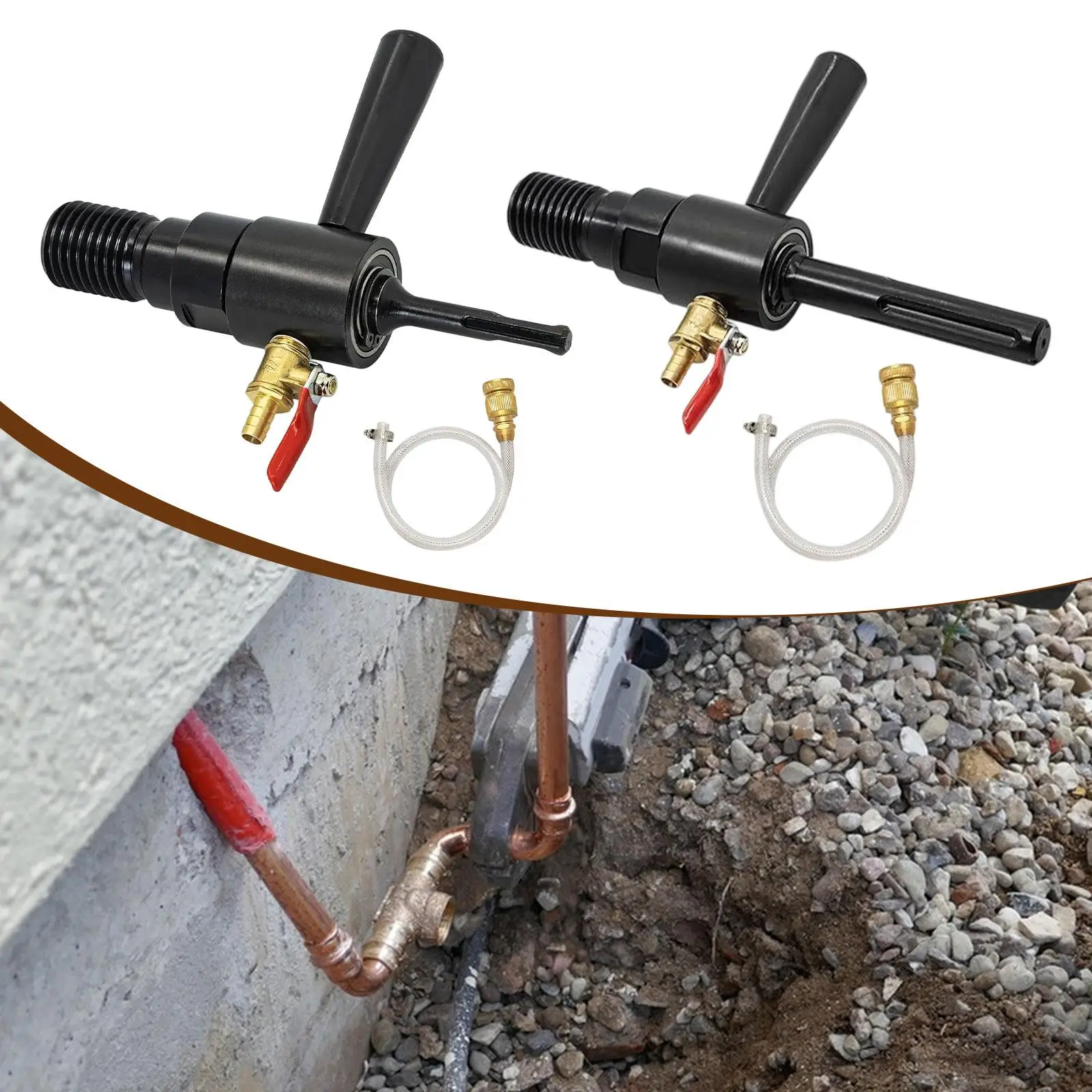 

Drill Adapter Kit Reliability with Hose Replacement Easy to Install Parts for