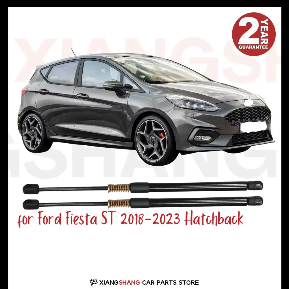 

2pcs Rear Tailgate Damper for Ford Fiesta ST 2018-2023 Hatchback WITH SPRING Trunk Boot Gas Charged Gas Struts