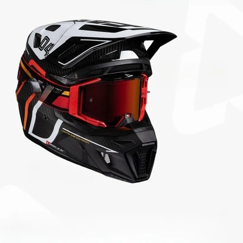 

Motorcycle Off-Road Helmet Riding Woodroad Mountain Bike Helmet Carbon Fiber Male National Bank 3c Male