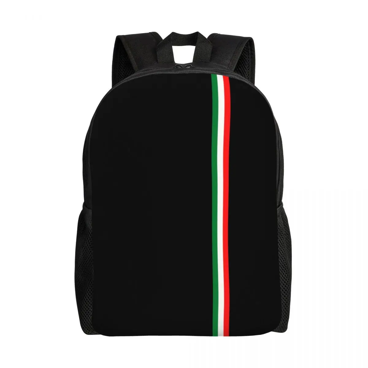 Custom Minimalist Italy Flag Backpacks for Girls Boys Italian College School Travel Bags Men Women Bookbag Fits 15 Inch Laptop