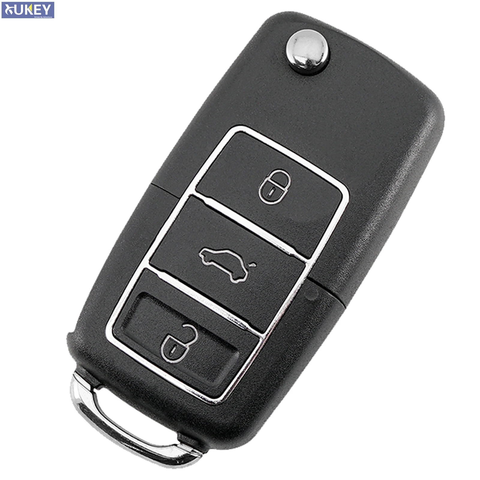 

3-кнопочный откидной чехол для дистанционного смарт-брелока для VW Passat Fox Up Jetta Skoda Fabia Octavia Seat Ibiza Leon 2010 2009
