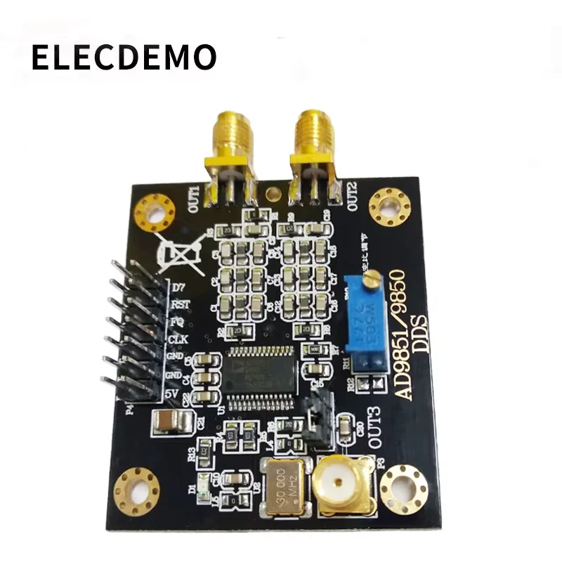 Модуль AD9851, генератор функций DDS. Отправка программы. Совместимость с модулем AD9850. Lite.