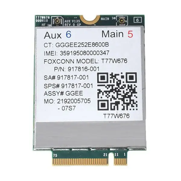 

T77W676 4G Module Discount Random Color Computer for T77W676 LT4220 1030G3 4G WWAN M.2 T77W676 4G Module LT4220 4G WWAN Card 9