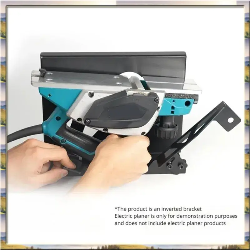 

AA46 Горячий кронштейн для электрического строгального станка, перевернутый трудосберегающий откидной кронштейн, портативный деревообрабатывающий строгальный станок