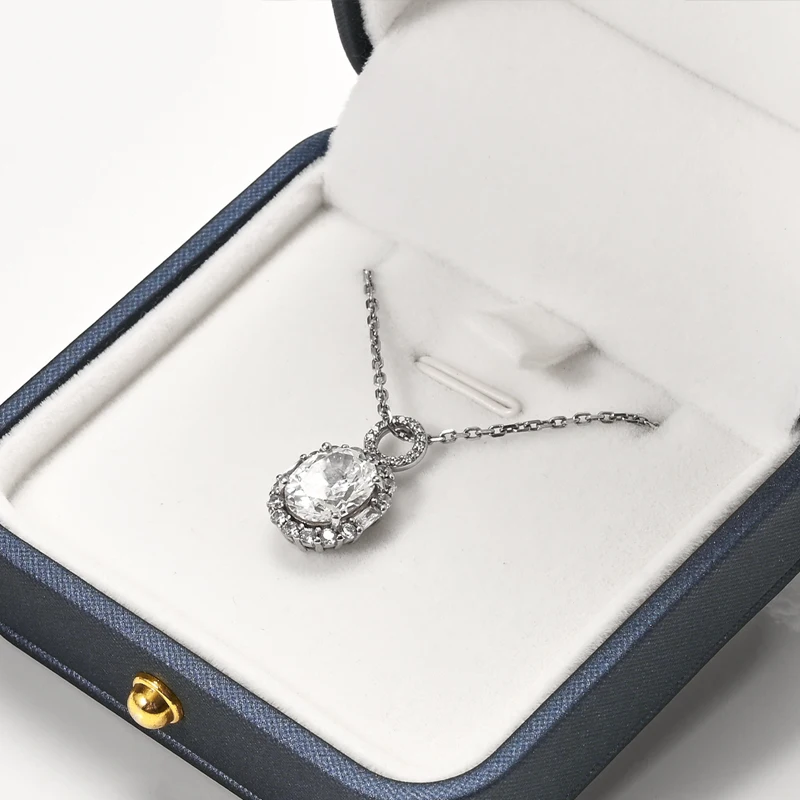 WoodTen خاتم صندوق مجوهرات بولي Leather الجلود مجوهرات المنظم حلقة القرط صندوق قلادة قلادة صندوق اقتراح المشاركة صندوق هدايا الزفاف #6